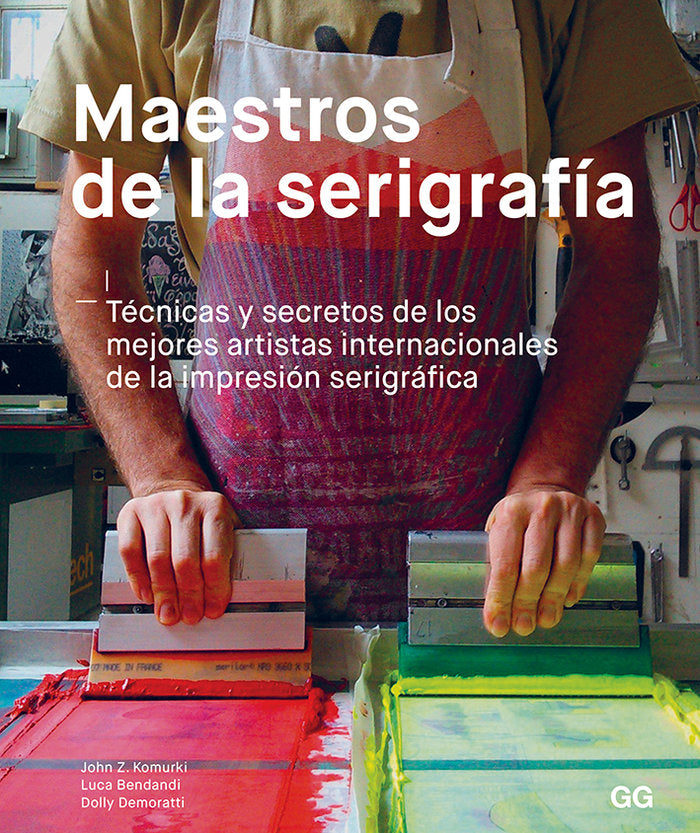 Maestros de la serigrafía, de Komurki | portada del libro