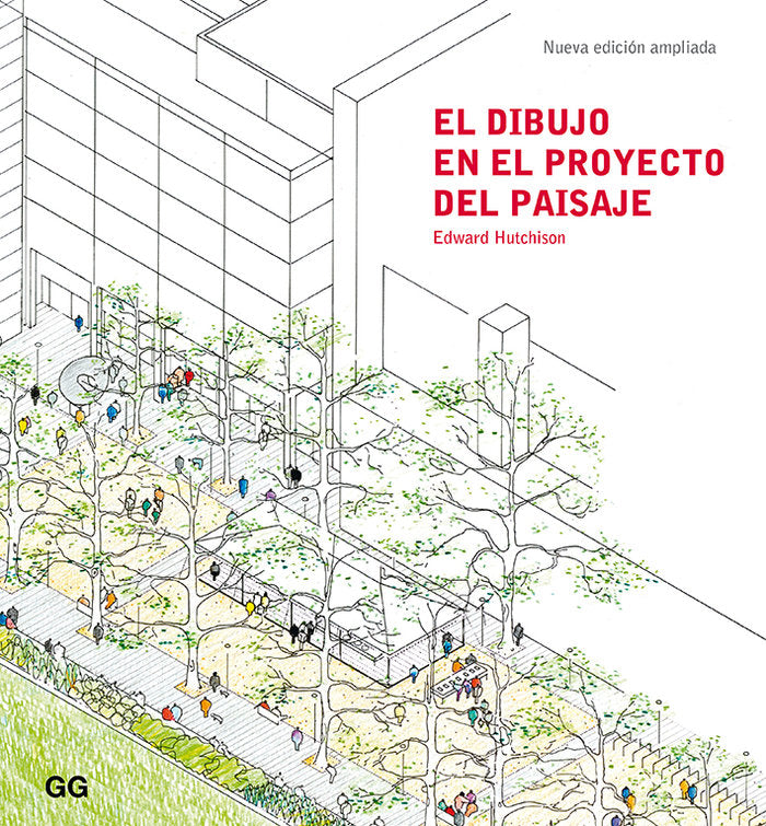 El dibujo en el proyecto del paisaje, de Hutchinson | portada del libro