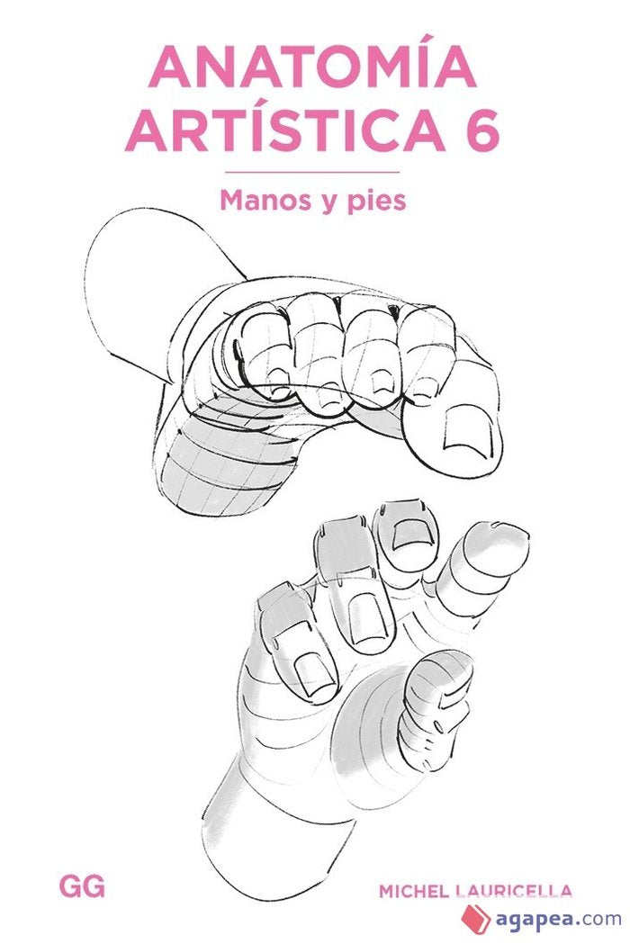 Anatomía artística 6, de Lauricella, Michel | portada del libro