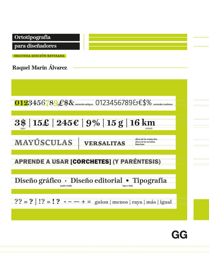 ORTOTIPOGRAFIA PARA DISEÑADORES, de MARIN ALVAREZ, RAQUEL | portada del libro