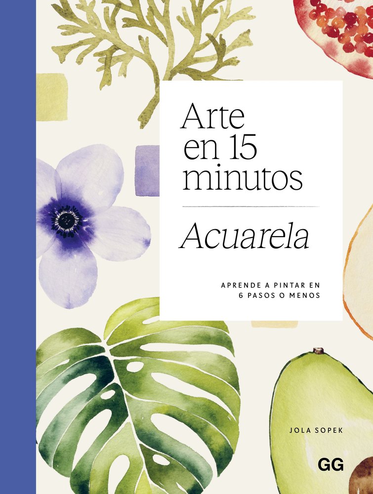 ARTE EN 15 MINUTOS. ACUARELA, de SOPEK, JOLA | portada del libro
