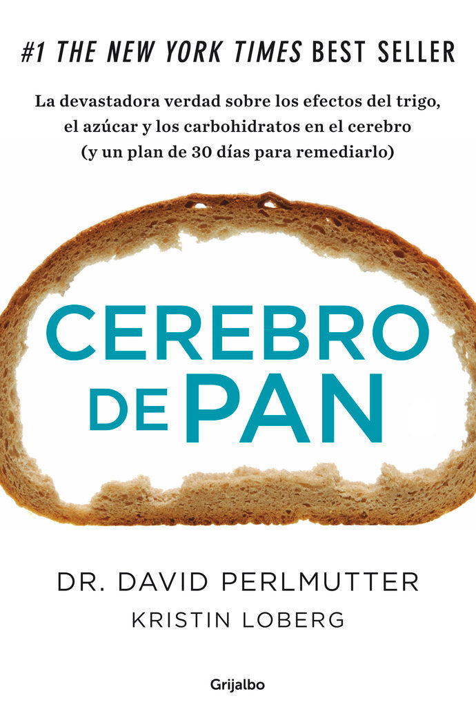 Cerebro de pan, de Perlmutter | portada del libro