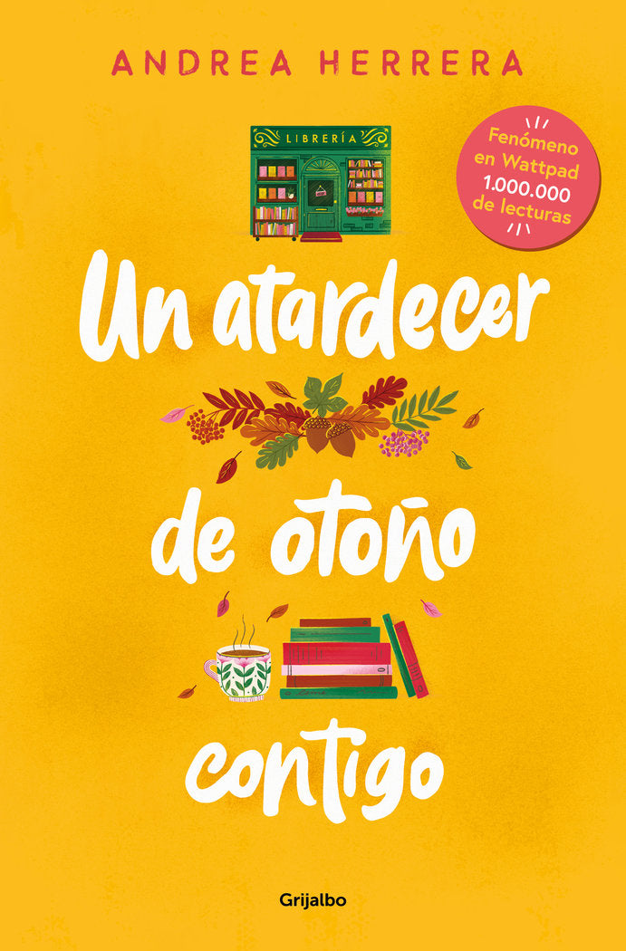Un atardecer de otoño contigo, de ANDREA HERRERA | portada del libro