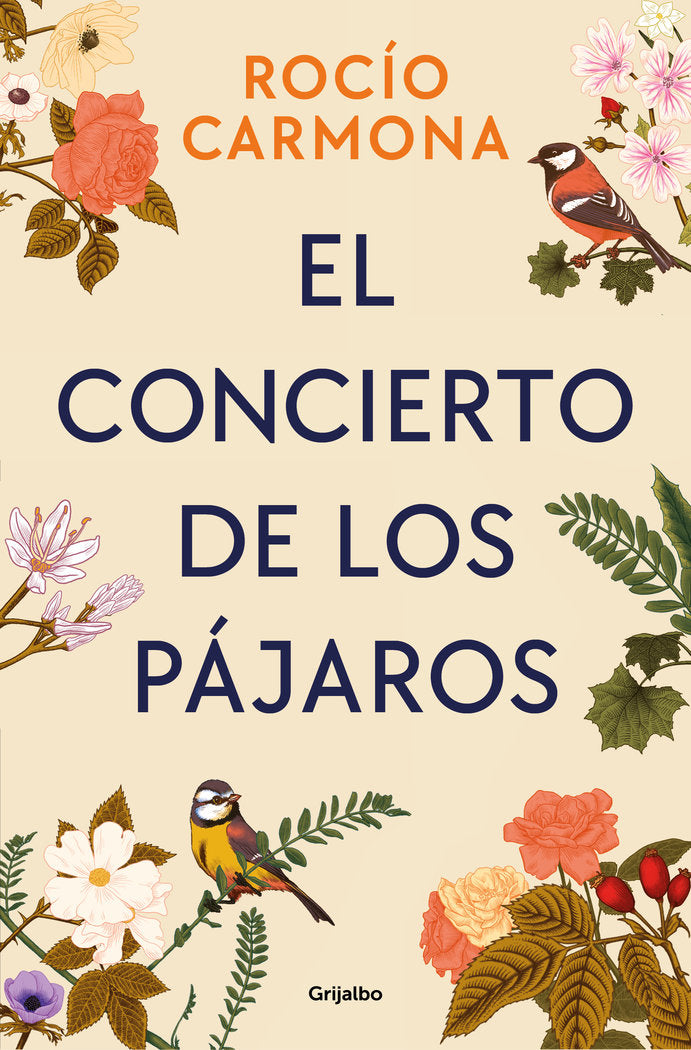 El concierto de los pájaros, de ROCIO CARMONA | portada del libro