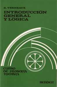 Introducción general y lógica, de Verneaux, Roger | portada del libro
