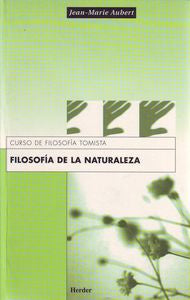 Filosofía de la naturaleza, de Aubert, Jean-Marie | portada del libro