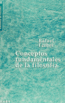 Conceptos fundamentales de la filosofía, de Ferber, Rafael | portada del libro