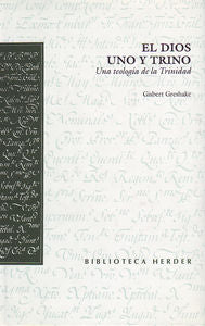 El Dios uno y trino, de Greshake, Gisbert | portada del libro