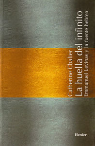 La huella de lo infinito, de Chalier, Catherine | portada del libro