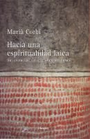 Hacia una espiritualidad laica, de Corbí Quiñonero, Marià | portada del libro