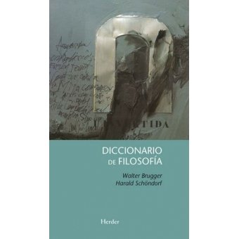 DICCIONARIO DE FILOSOFIA, de Brugger | portada del libro