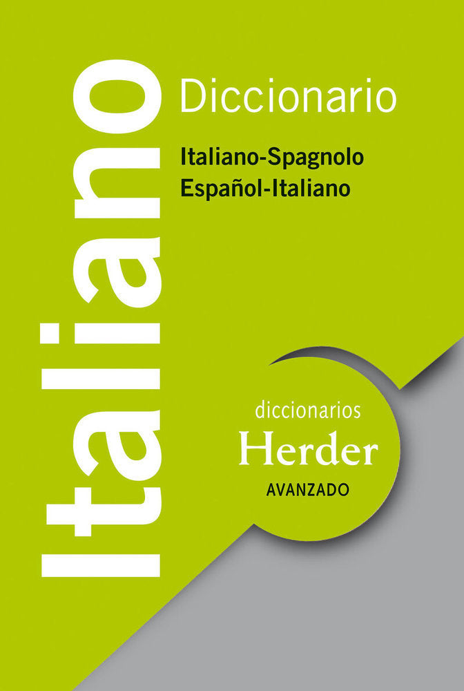 Diccionario Italiano avanzado, de Giordano Gramegna,Anna | portada del libro