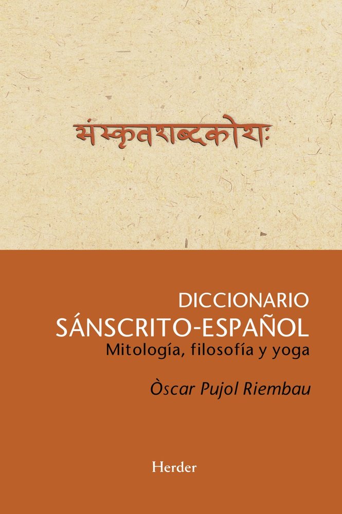 Diccionario sánscrito-español, de Pujol Riembau,Òscar | portada del libro