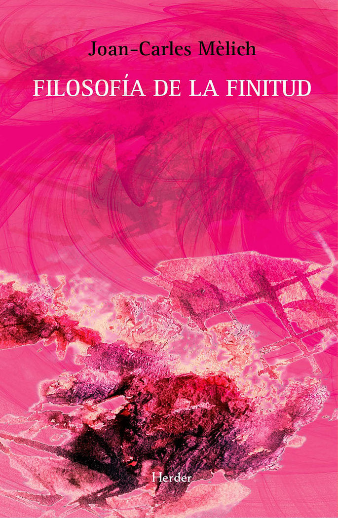 Filosofía de la finitud, de Mèlich, Joan-Carles | portada del libro