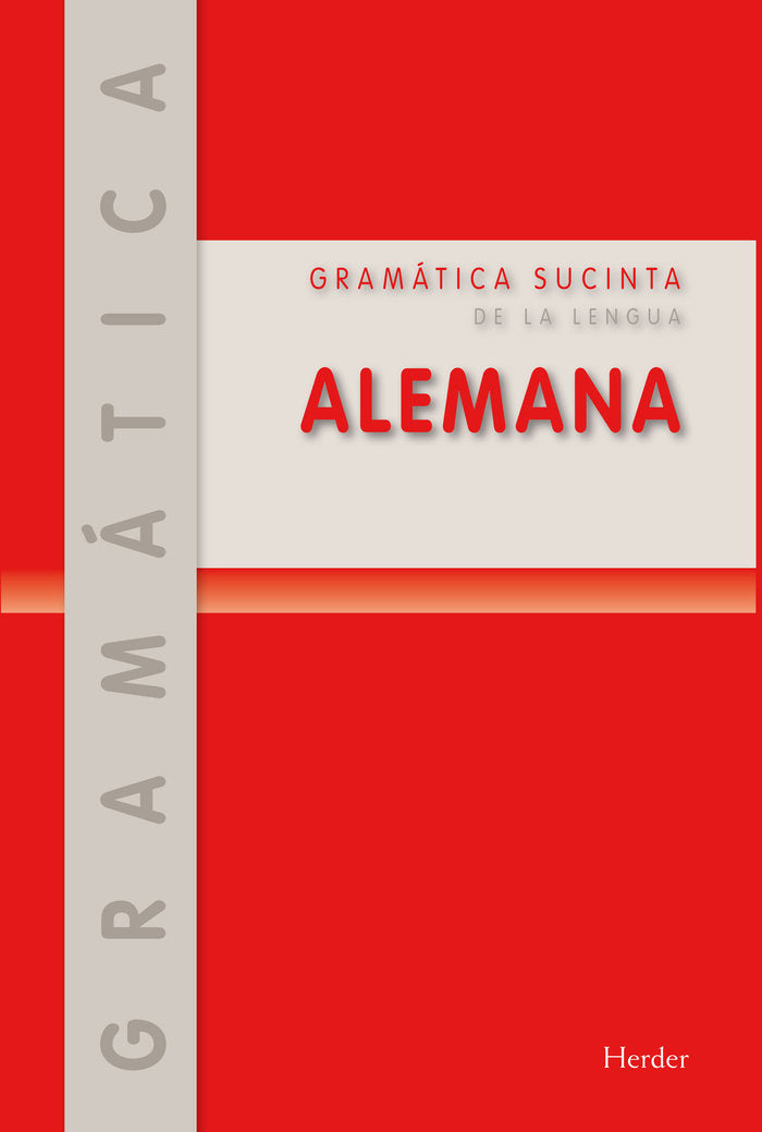Gramática sucinta de la lengua alemana, de Otto, Emil | portada del libro