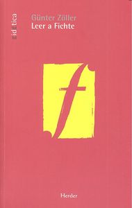 Leer a Fichte, de Zöller, Günter | portada del libro