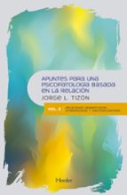 APUNTES PARA UNA PSICOPATOLOGIA BASADA EN LA RELACION, de Jorge L. Tizón García | portada del libro