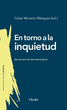 EN TORNO A LA INQUIETUD, de MORENO- MARQUEZ | portada del libro