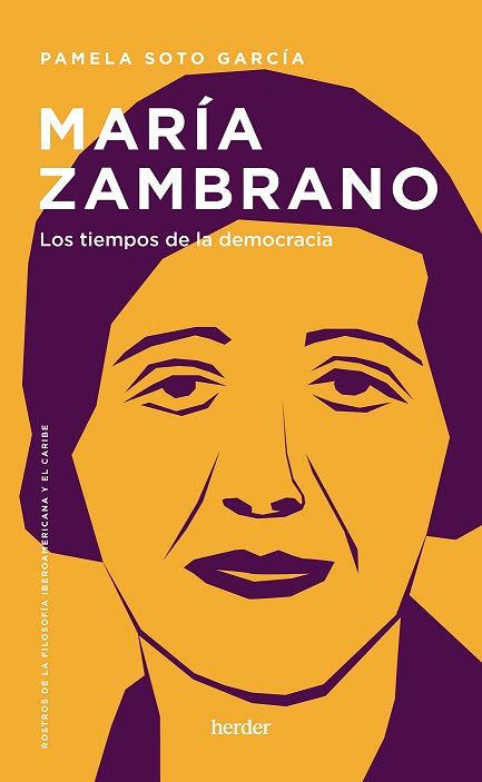 MARIA ZAMBRANO, de SOTO GARCIA,PAMELA | portada del libro