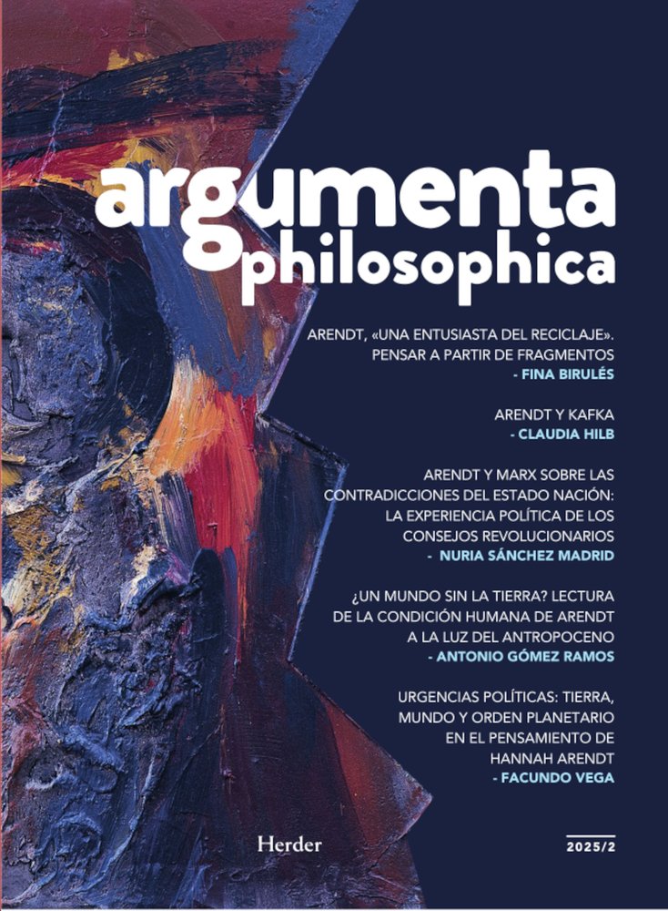 ARGUMENTA PHILOSOPHICA 2025/2, de VARIOS AUTORES | portada del libro