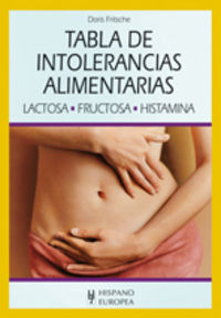 Tabla de intolerancias alimentarias, de Fritzsche, Doris | portada del libro