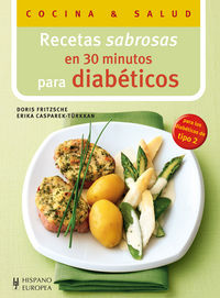 Recetas sabrosas en 30 minutos para diabéticos, de Fritzsche, Doris | portada del libro