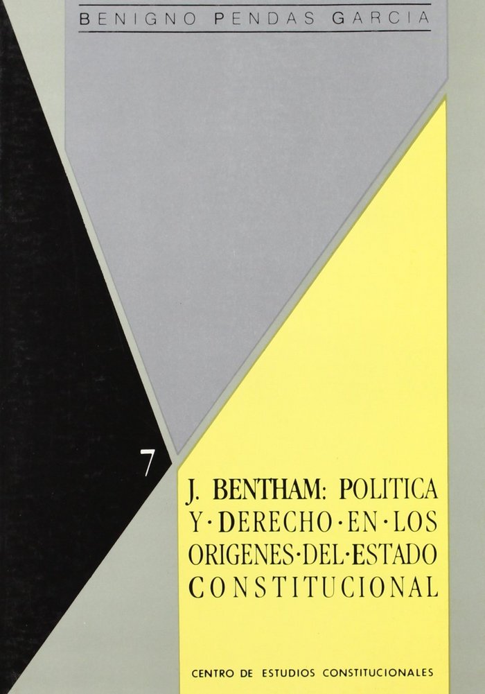 POLITICA Y DERECHO EN LOS ORIGENES DEL ESTADO CONSTITUCIONAL, de PENDAS GARCIA | portada del libro