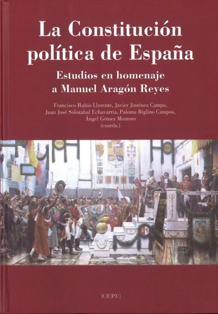 La Constitución Política de España, de Varios autores | portada del libro