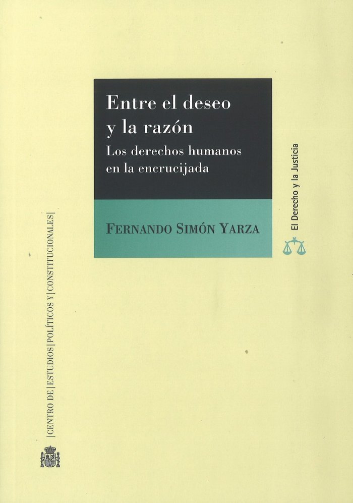 Entre el deseo y la razón, de Simón Yarza, Fernando | portada del libro