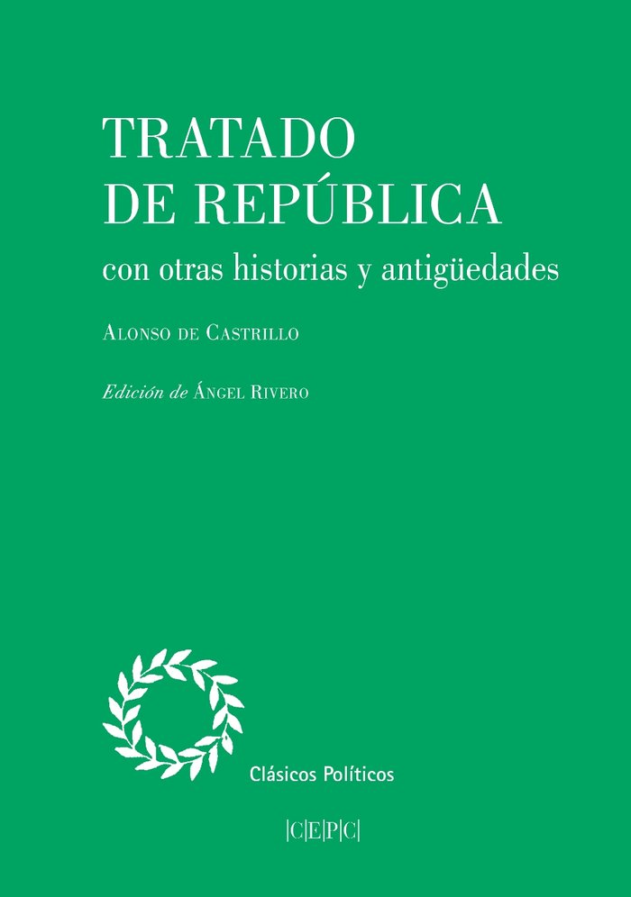 Tratado de República, de Alonso de Castrillo, Fray | portada del libro