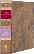 Censo de población Campoflorido. Vecindario general de España. Tomo I. Manuscritos | portada del libro
