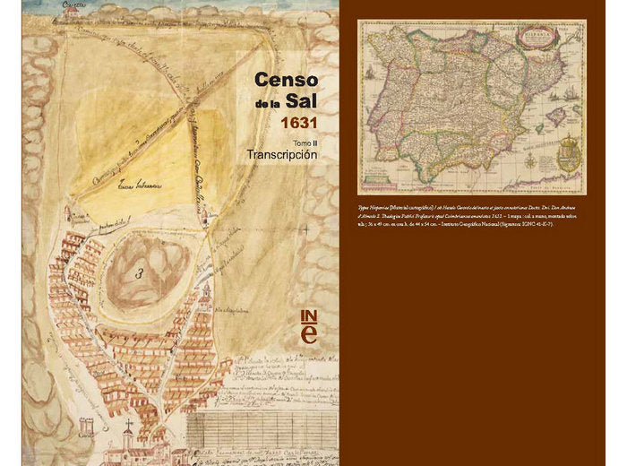 Censo de la Sal 1631. Tomo II. Transcripción | portada del libro