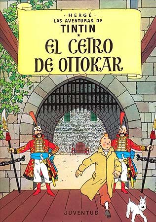 TINTIN, EL CETRO DE OTTOKAR, de Remi | portada del libro