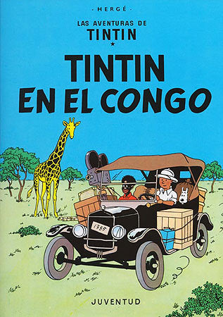 TINTIN, EN EL CONGO, de Remi | portada del libro