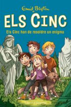 Els Cinc han de resoldre un enigma, de Enid Blyton | portada del libro