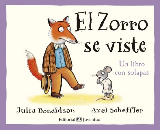 ZORRO SE VISTE, EL, de Donaldson | portada del libro