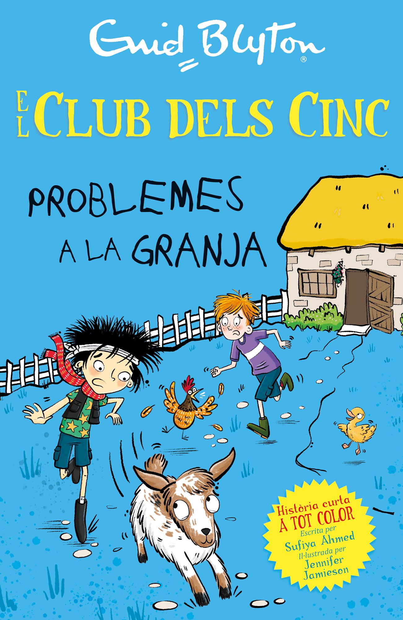 Problemes a la granja, de Ahmed | portada del libro