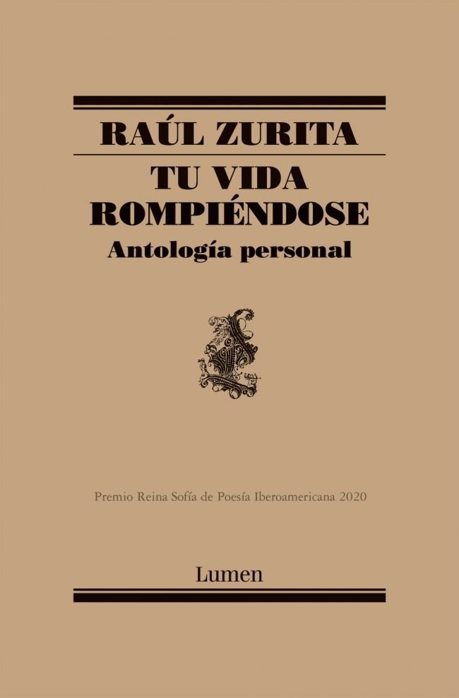 Tu vida rompiéndose (Mapa de las lenguas), de Zurita, Raúl | portada del libro