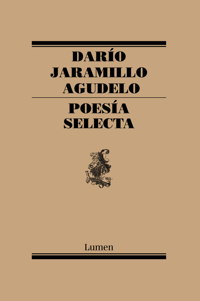 Poesía selecta, de Jaramillo Agudelo, Darío | portada del libro