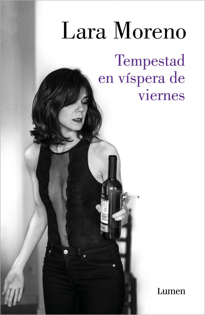 Tempestad en víspera de viernes, de Moreno, Lara | portada del libro