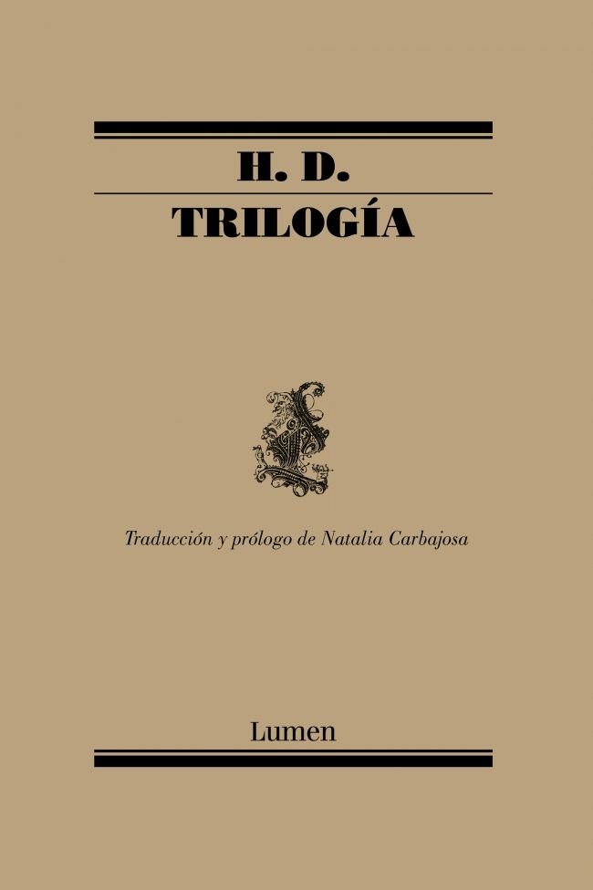 Trilogía, de Doolittle, Hilda | portada del libro