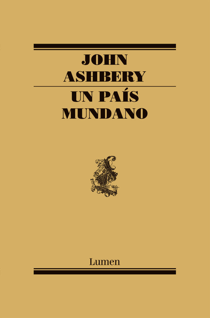 Un país mundano, de Ashbery, John | portada del libro