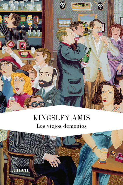 Los viejos demonios, de Amis | portada del libro