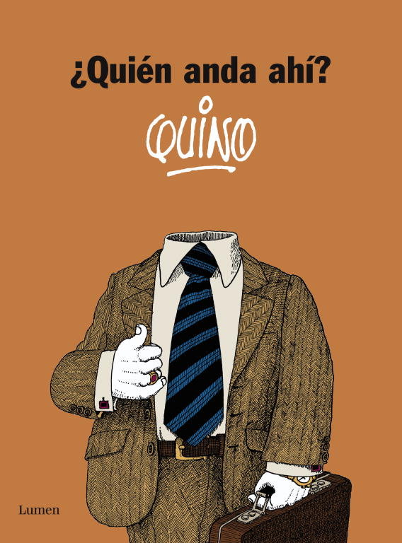 ¿Quién anda ahí?, de Quino | portada del libro