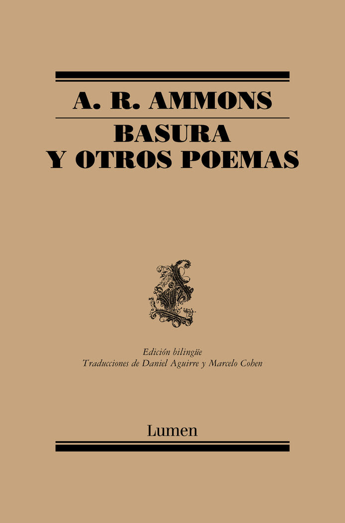 Basura y otros poemas, de Ammons, A.R. | portada del libro