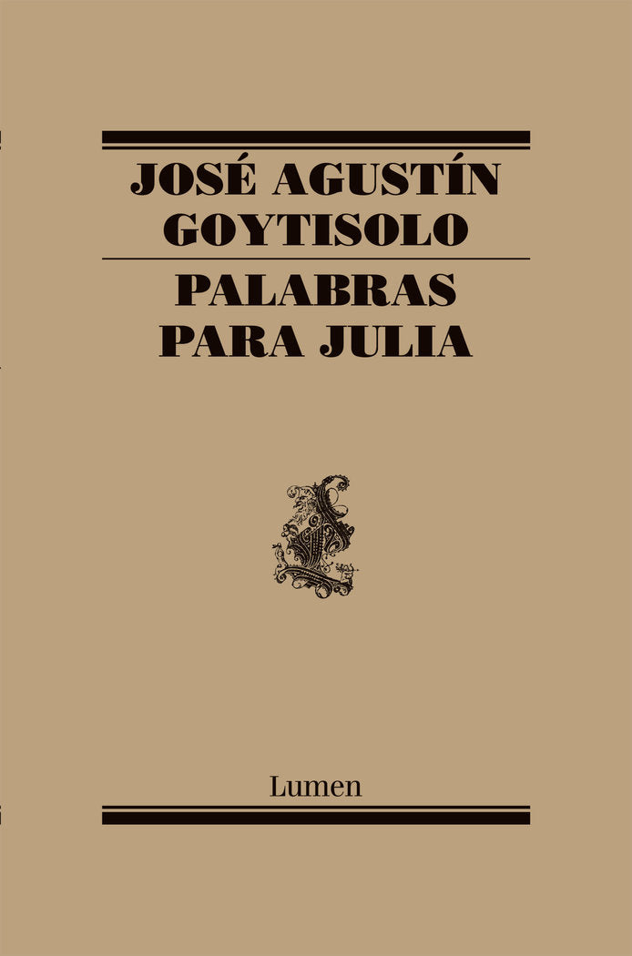 Palabras para Julia, de Goytisolo, José Agustín | portada del libro