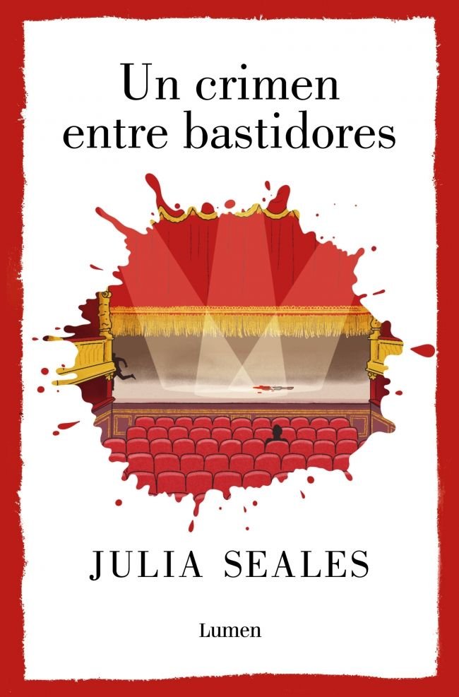 UN CRIMEN ENTRE BASTIDORES, de SEALES, JULIA | portada del libro