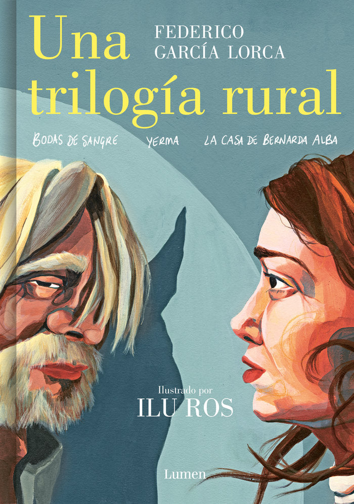 UNA TRILOGIA RURAL (BODAS DE SANGRE, YERMA Y LA CASA DE BERNARDA ALBA), de GARCIA LORCA, FEDERICO | portada del libro