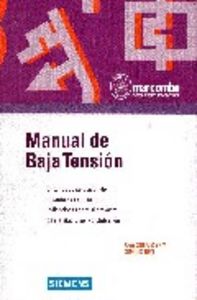 MANUAL DE BAJA TENSION, de SIEMENS | portada del libro