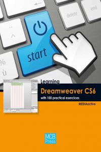 Learning Dreamweaver CS6 with 100 practical exercices | portada del libro